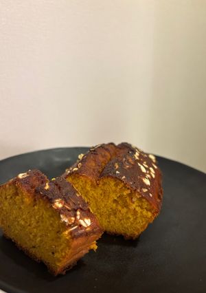 ノンオイルかぼちゃ米粉パウンドケーキ-レシピのメイン写真