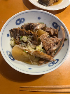 ぶりのあらでぶり大根(圧力鍋使用)-レシピのメイン写真