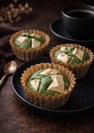 【米粉HMで】抹茶マフィン-レシピのメイン写真
