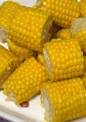 今年から、とうもろこしは蒸します-レシピのメイン写真