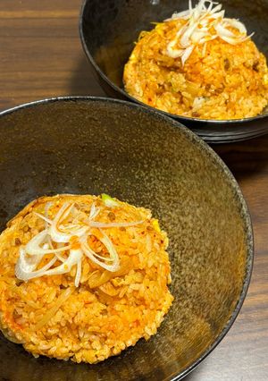 簡単キムチチャーハン-レシピのメイン写真