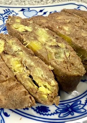 材料4つ☆レンジで2分半 芋チョコパン-レシピのメイン写真
