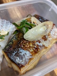 塩サバの酒蒸し-レシピのメイン写真