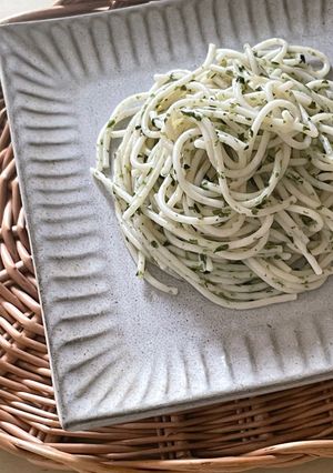 のり塩スパゲティ-レシピのメイン写真