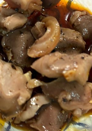 砂ずりポン酢-レシピのメイン写真
