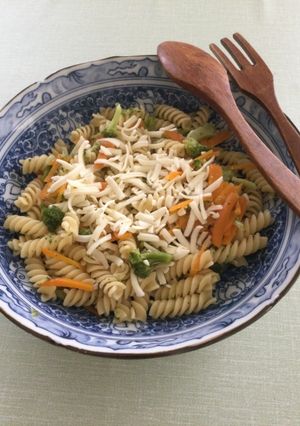 マカロニと野菜を鍋１つで調理-レシピのメイン写真
