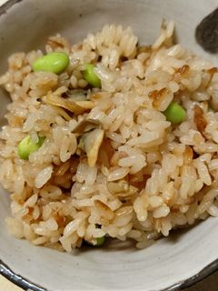 あさりと枝豆の炊き込みご飯-レシピのメイン写真