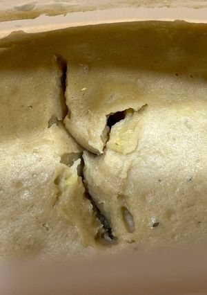 蕎麦粉バナナヨーグルトのレンチン蒸しパン-レシピのメイン写真