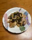 しまなみリーフとしめじの和風チキンソテー