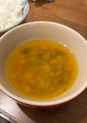 ホットクックで！カレーコンソメスープ-レシピのメイン写真