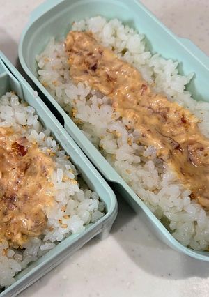 今日のお弁当☆おかかマヨのり弁-レシピのメイン写真