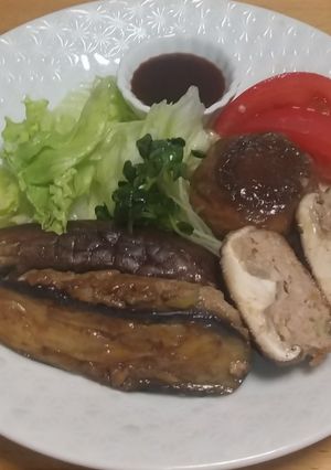 野菜の肉詰め焼き-レシピのメイン写真