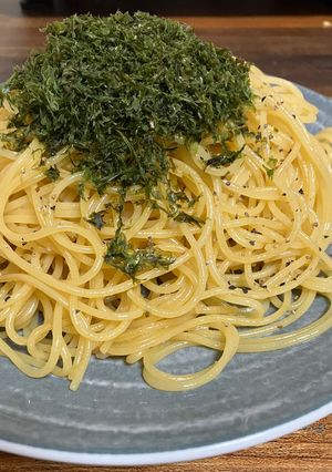 シンプル和風海苔パスタ-レシピのメイン写真