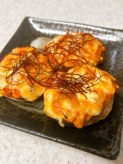 トースターで♪しいたけのキムチチーズ焼き-レシピのメイン写真