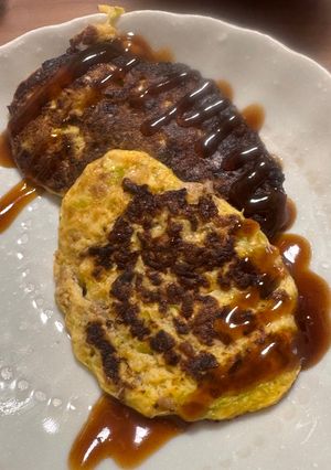 山芋多め・粉少なめお好み焼き-レシピのメイン写真