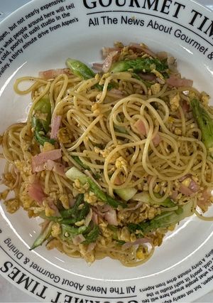 春の味タラの芽のパスタ日本🇯🇵のパスタ-レシピのメイン写真