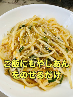 【※】肉みそのもやしあんかけご飯 簡単-レシピのメイン写真