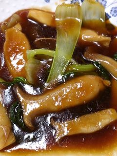 エリンギとチンゲン菜のオイスターソース煮-レシピのメイン写真