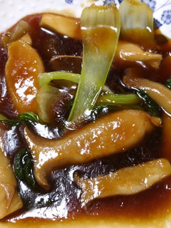 エリンギとチンゲン菜のオイスターソース煮-レシピのメイン写真