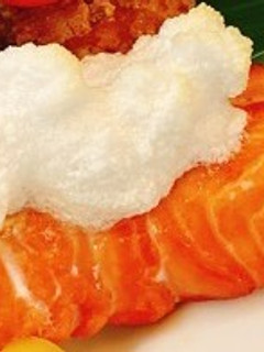 鮭の淡雪のせ焼き-レシピのメイン写真