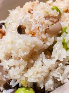 ☆しらす枝豆しめじの炊き込みご飯☆-レシピのメイン写真