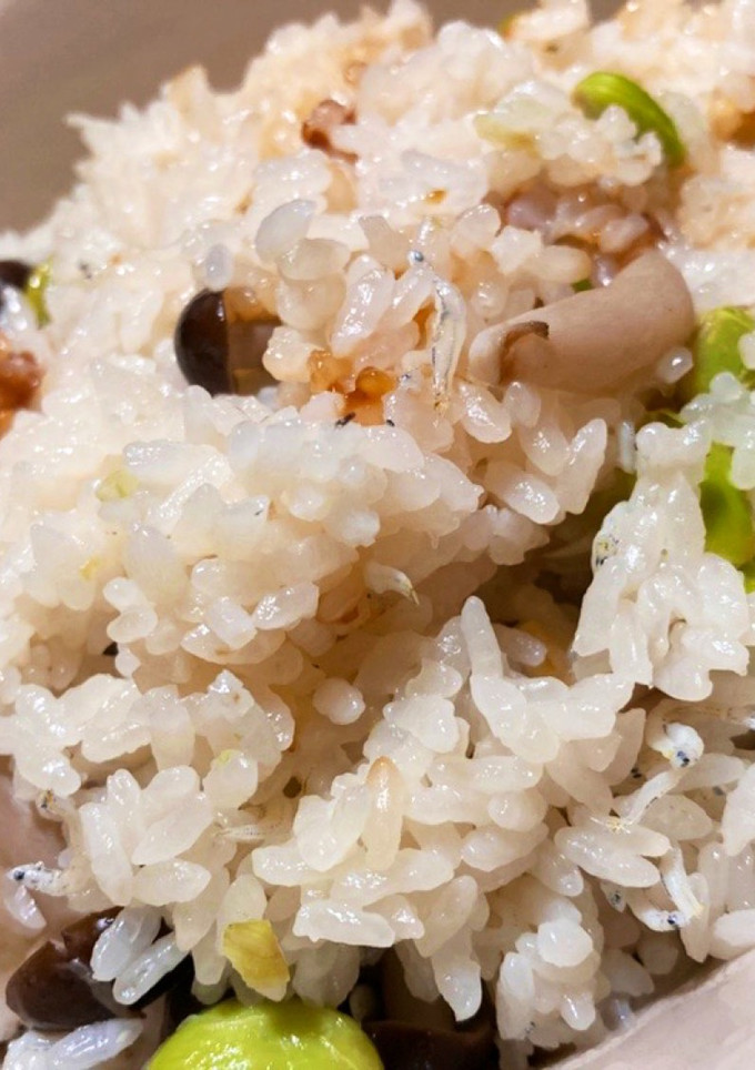 ☆しらす枝豆しめじの炊き込みご飯☆-レシピのメイン写真