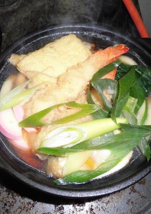 基本の鍋焼きうどん-レシピのメイン写真