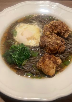 唐揚げ蕎麦-レシピのメイン写真