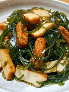 切昆布とさつま揚げの煮物-レシピのメイン写真