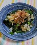 レンチン冷凍ほうれん草の酸っぱみぞれ和え