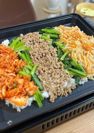 ホットプレートビビンバ-レシピのメイン写真