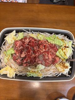 ホットプレートでジンギスカン-レシピのメイン写真