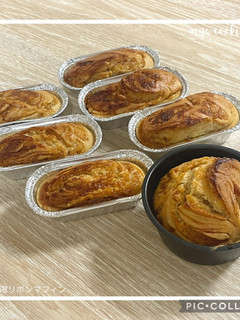 バター卵牛乳なし!甘味噌リボンマフィン-レシピのメイン写真