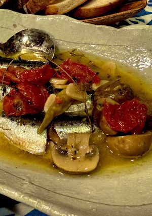 鰯（いわし）のアヒージョ-レシピのメイン写真