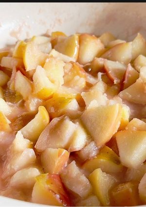 りんご煮｜お肌の乾燥に作り置き薬膳スイーツ-レシピのメイン写真