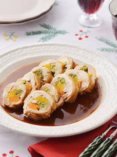 炊飯器で♪カラフルチキンロール-レシピのメイン写真