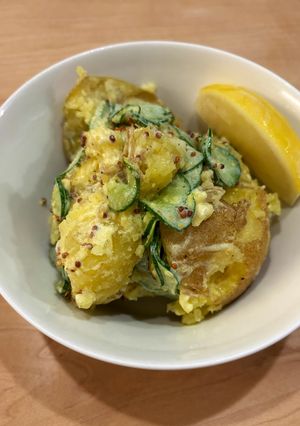 胡瓜だけのポテトサラダ⭐︎レンジで簡単⭐︎シンプル-レシピのメイン写真