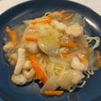 シーフード塩あんかけ焼きそば