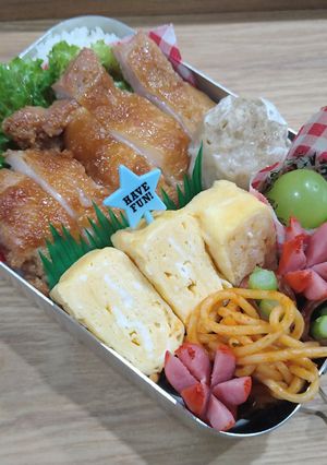 高校生お弁当 2024/9/9-レシピのメイン写真