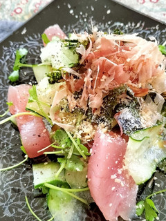 きゅうりとまぐろのおかかチーズサラダ♪-レシピのメイン写真