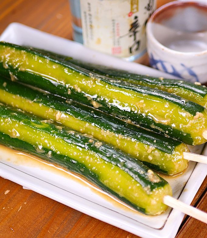 みりん味噌漬け☆きゅうりの一本漬け😋🥒-レシピのメイン写真