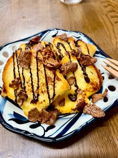 チョコがけフレンチトースト-レシピのメイン写真