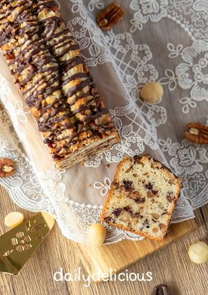 チョコレートとナッツバターケーキ-レシピのメイン写真