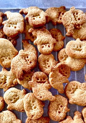 ハロウィンおばけクッキー-レシピのメイン写真