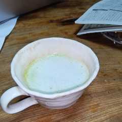 茶ぷちーの（抹茶カプチーノ風ドリンク）-レシピのメイン写真