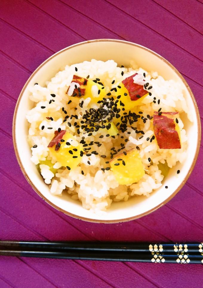 ☺白だしで簡単♪さつまいもご飯☺-レシピのメイン写真
