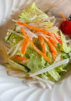 超簡単サラダ！スライサーサラダ-レシピのメイン写真