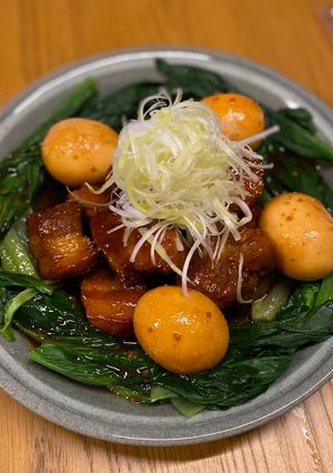 豚バラと豚肩ロースの角煮-レシピのメイン写真
