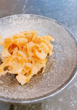 れんこんの梅肉あえ-レシピのメイン写真