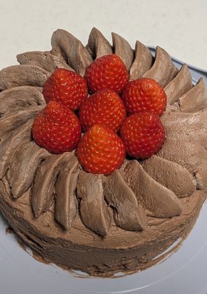米粉のチョコショート（バター不使用）-レシピのメイン写真